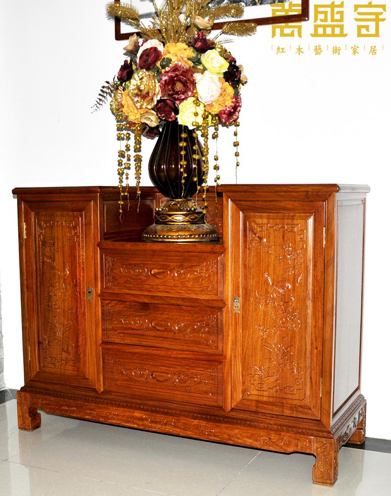 緬花新款餐邊柜